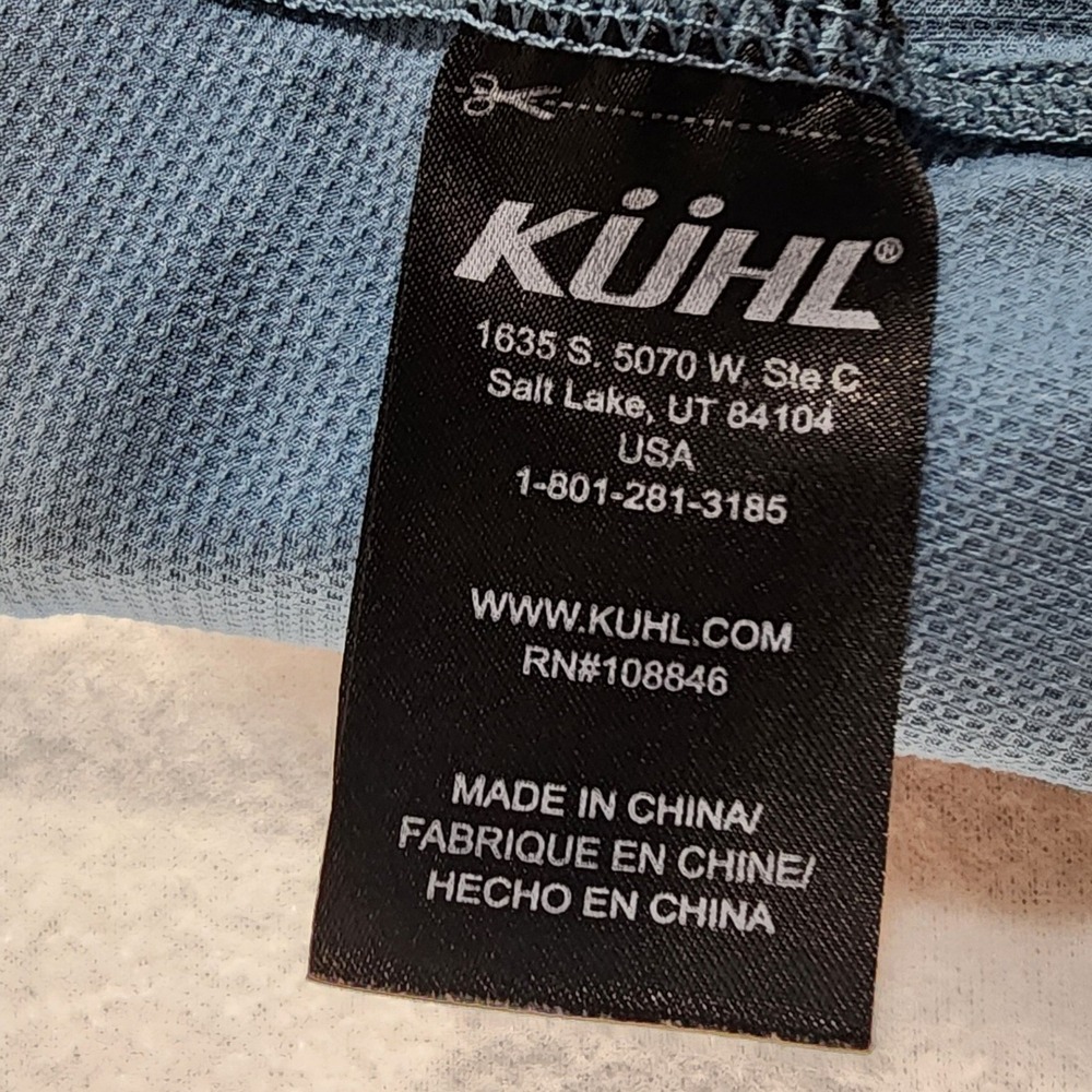 Kuhl Mova Skort Womens 8 Blue Heathered Active Outdoor Hiking Travel Skirt - Picture 12 of 13